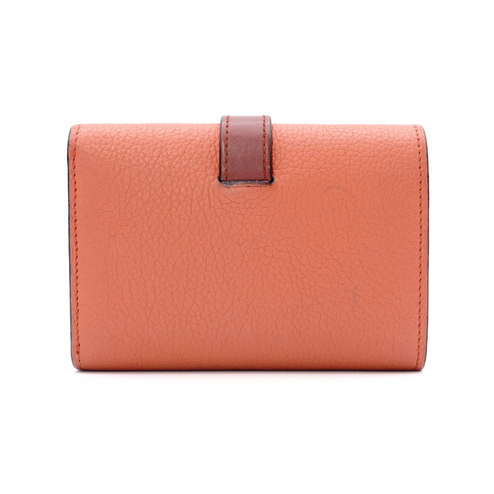 LOEWE ロエベ スモール バーティカル ウォレット 三つ折り財布 レザー 
