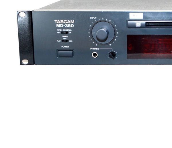業務用MDデッキ MDデッキ MD-350 タスカム TASCAM 良品 MD-350 (日本) TASCAM | MDレコーダー | ラジオ・コンポ