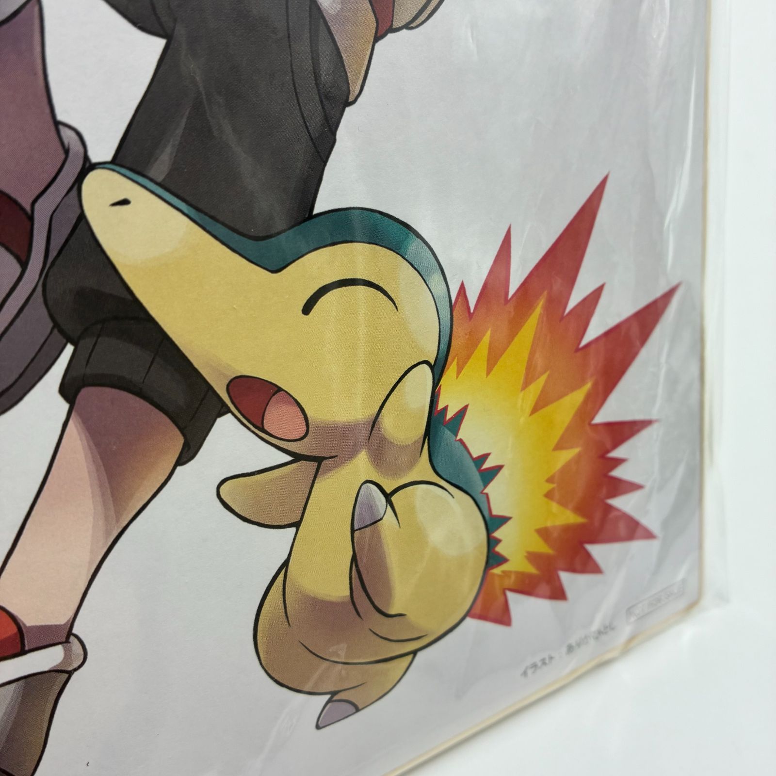 コトブキヤ ARTFX J ヒビキ with ヒノアラシ 購入特典 イラスト色紙 未開封品 コトブキヤ ARTFX J ポケットモンスター ヒビキ with