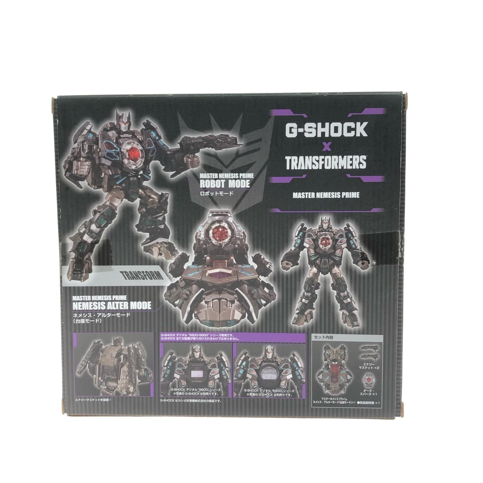 TAKARA TOMY タカラトミー G-SHOCK×トランスフォーマー コラボ MASTER