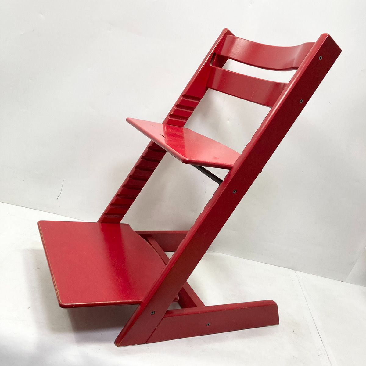 STOKKE TRIPP TRAPP ストッケ トリップトラップ 赤 - メルカリ