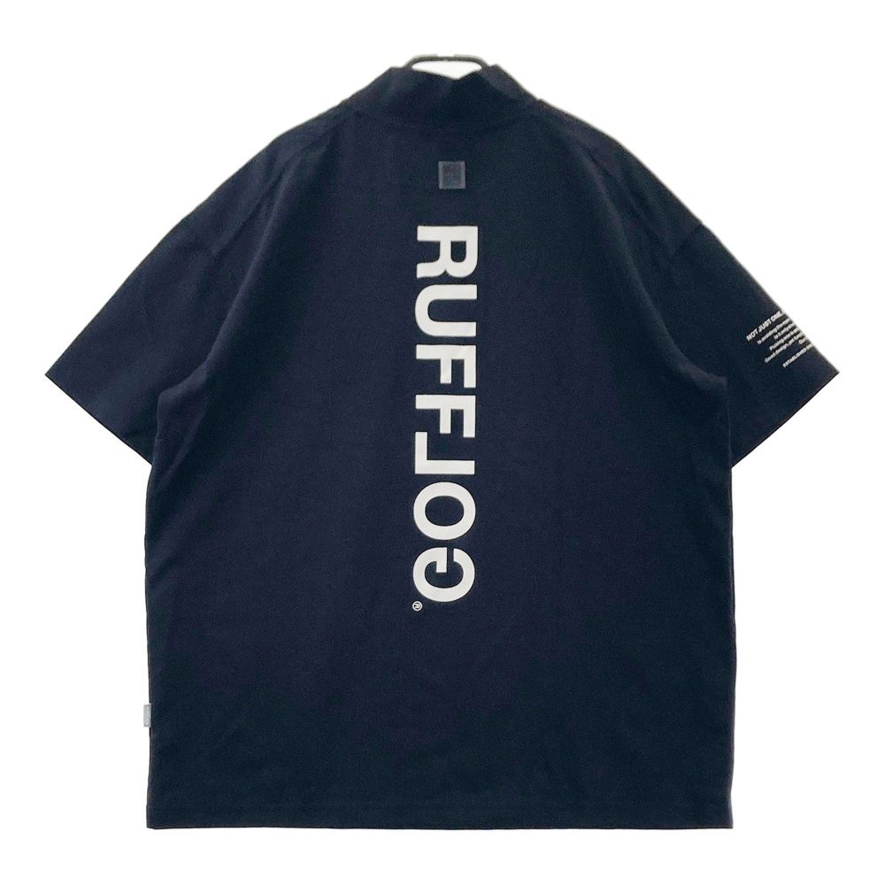 ラフロッグ　rufflog モックネックシャツ　S ゴルフウェアー ゴルフ ラフロッグ rufflog モックネックシャツ S ゴルフウェアー