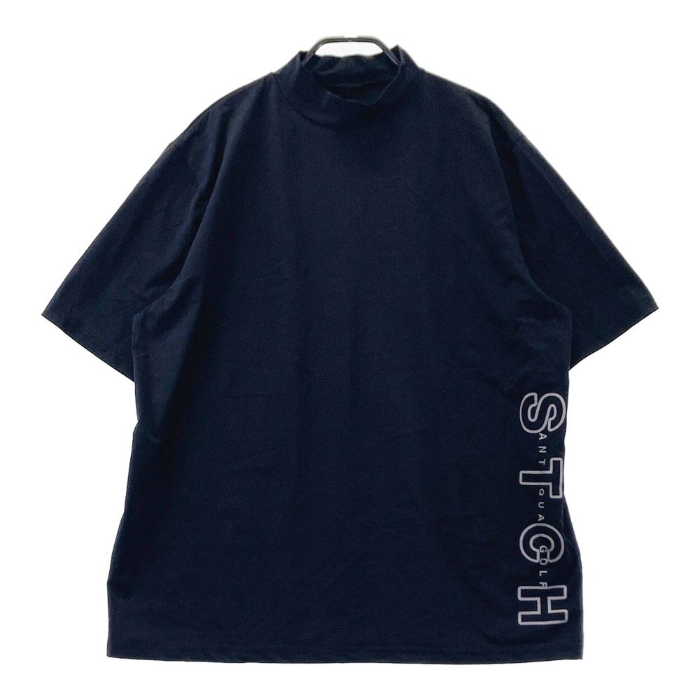 サイズ：LXL ANTIQUA GOLF アンティカゴルフ ×STCH モックネック 半袖T