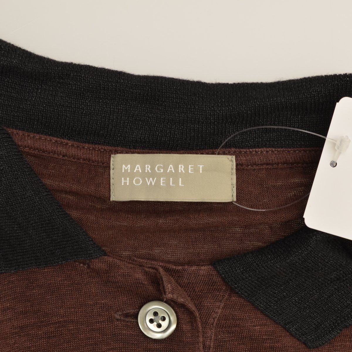 新品タグ付■MARGARET HOWELL リネン フレンチスリーブ ポロシャツ MARGARETHOWELL】リネンフレンチスリーブ半袖ポロシャツ - メルカリ