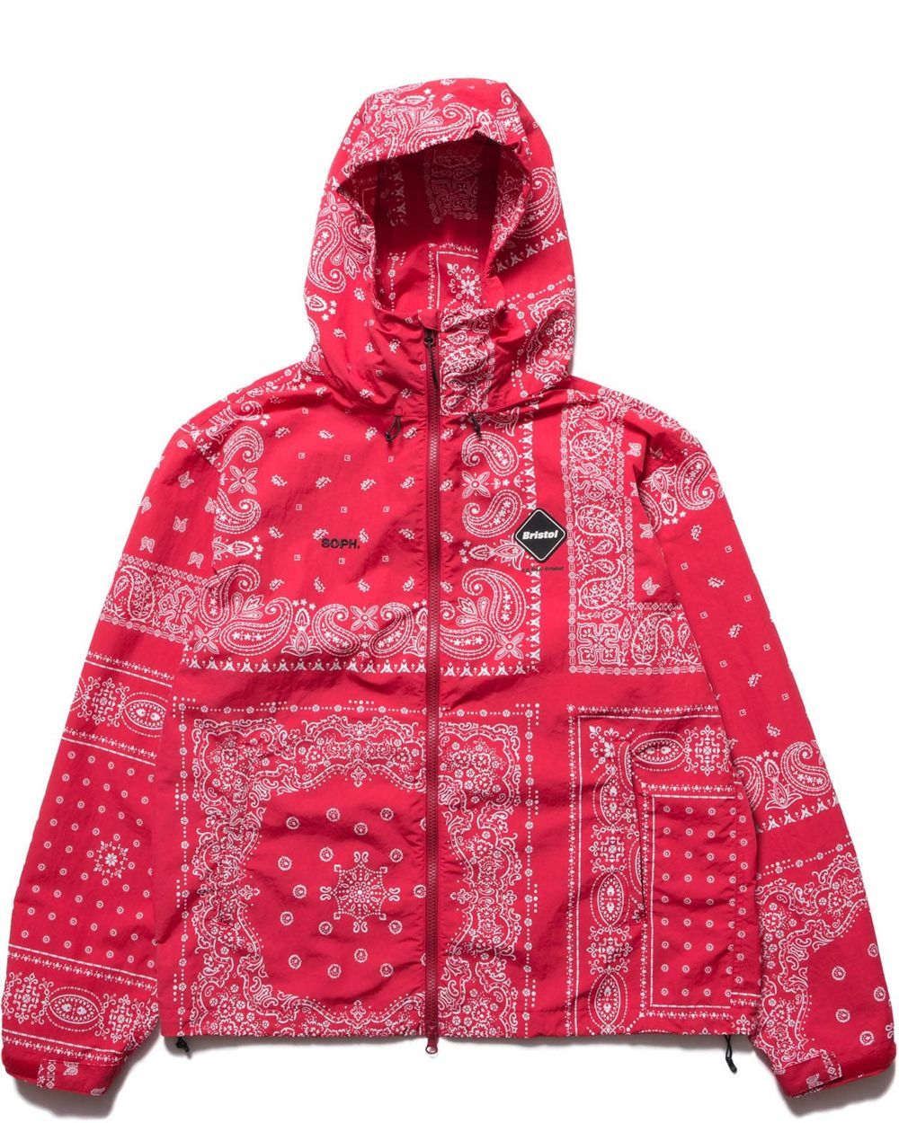 F.C.Real Bristol BANDANA NYLON HOODED BLOUSON ジャケット FCRB