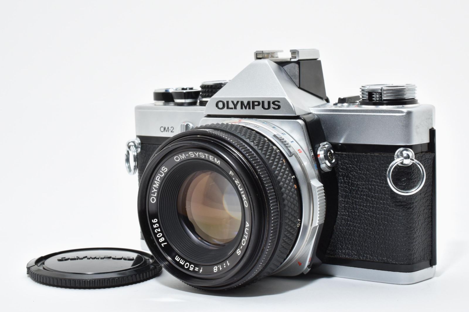 超美品　OM-2N シルバー 50mm f1.8 モルト新品交換済　M863 超美品 OM-2N シルバー 50mm f1.8 モルト新品交換済 M863 【公式通販】
