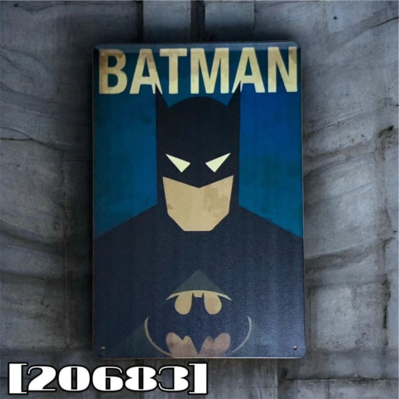 訳アリ』［20683］ブリキ看板 バットマン BATMAN コミック DC 