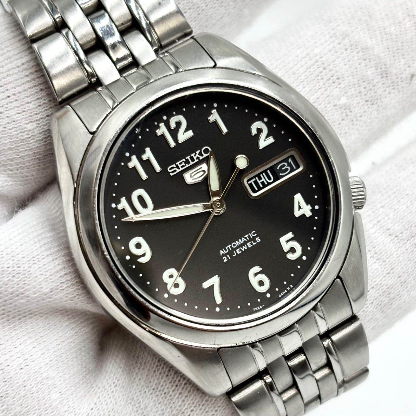 中古・古着通販SEIKO (セイコー) 自動巻腕時計 セイコー5 [美品] SEIKO 