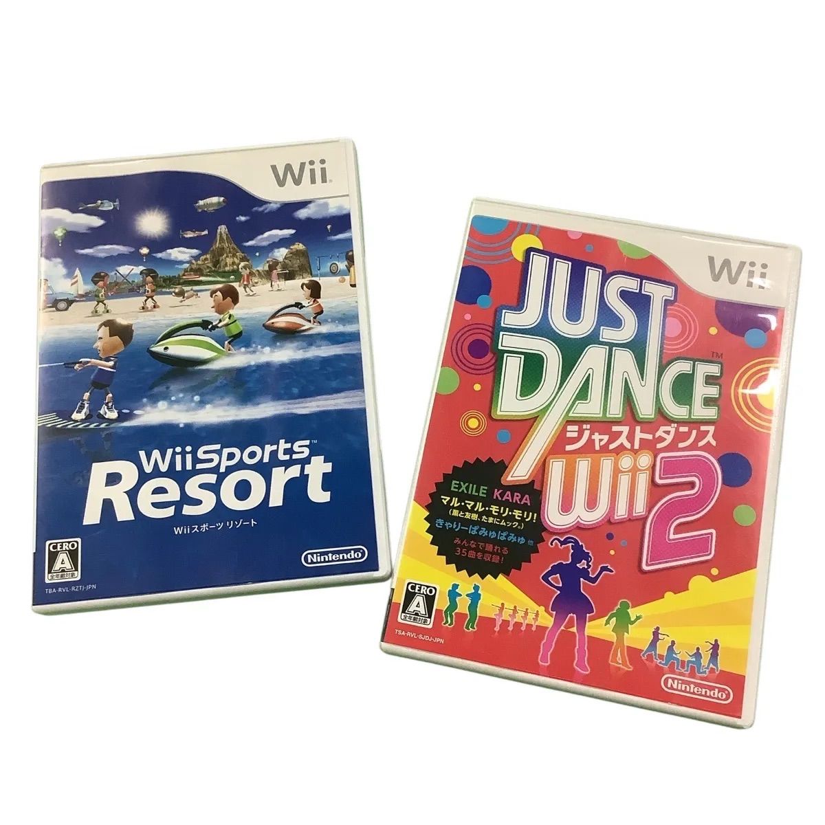 任天堂Wii用ゲームソフト 2点セット - メルカリ