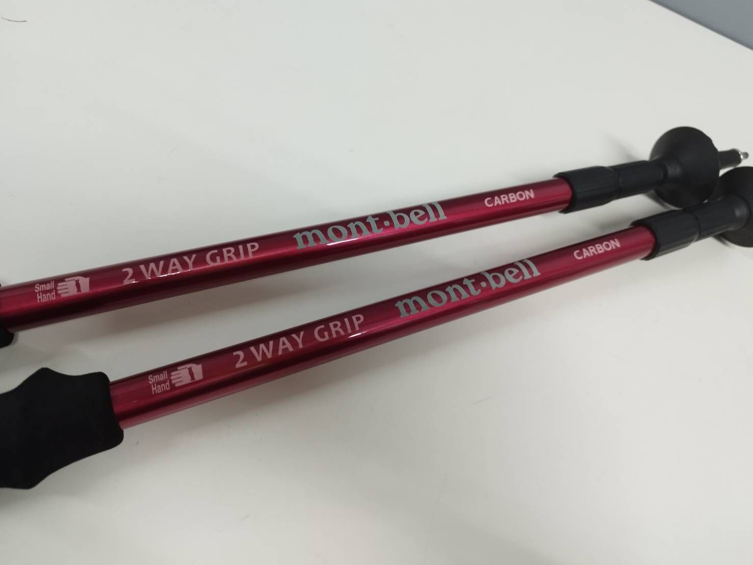 美品】mont-bell モンベル 2Way グリップ アンチショックS/オペラ 