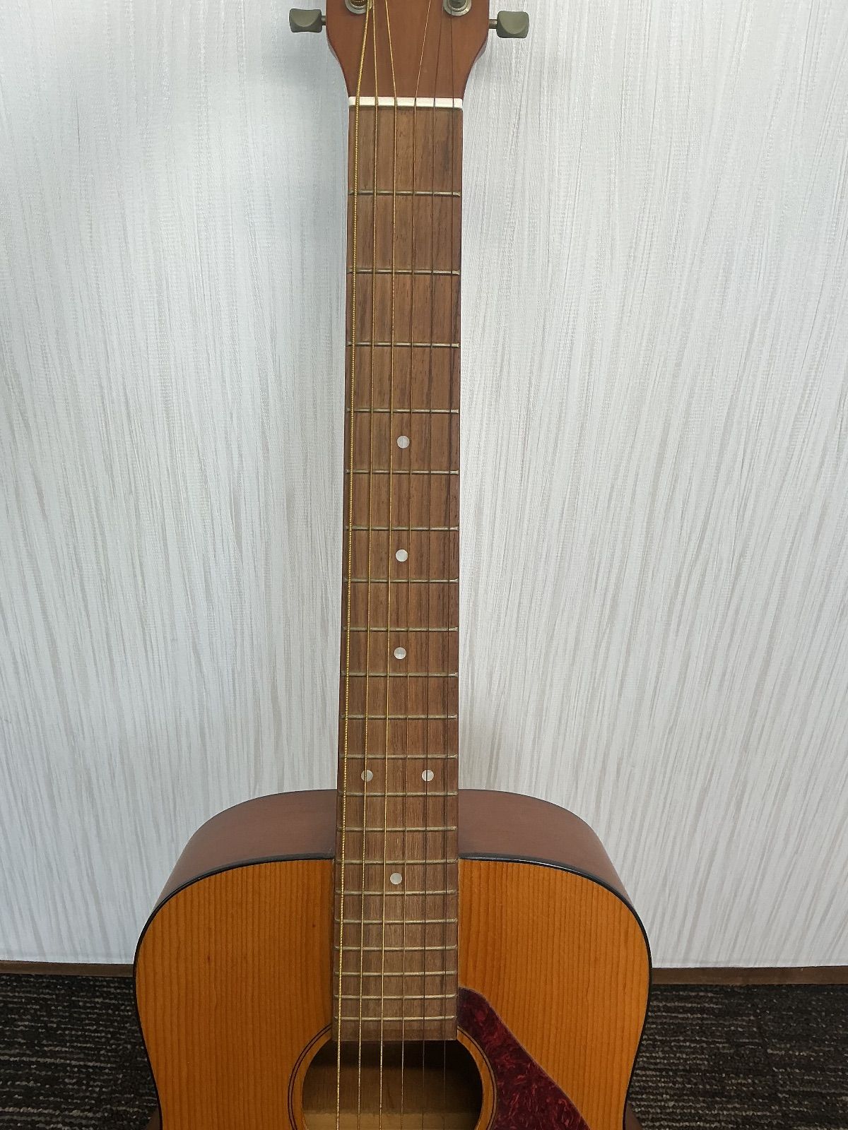 Yamaha FG-Junior JR1 Red Label Acoustic Guitar, Case, Strap - Good 