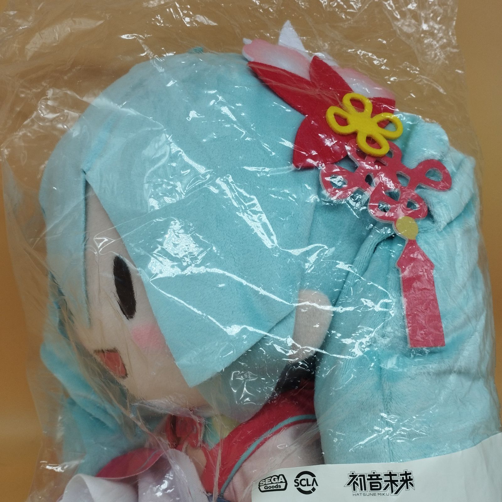 D9643】 初音ミク 月西江 ふわぷち ぬいぐるみ（LL） - メルカリ