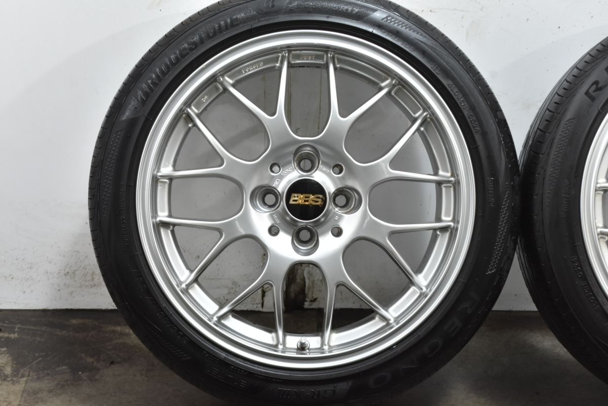 鍛造 人気ホイール】BBS RG-R RG793 17in 7J +45 PCD100 ブリヂストン 