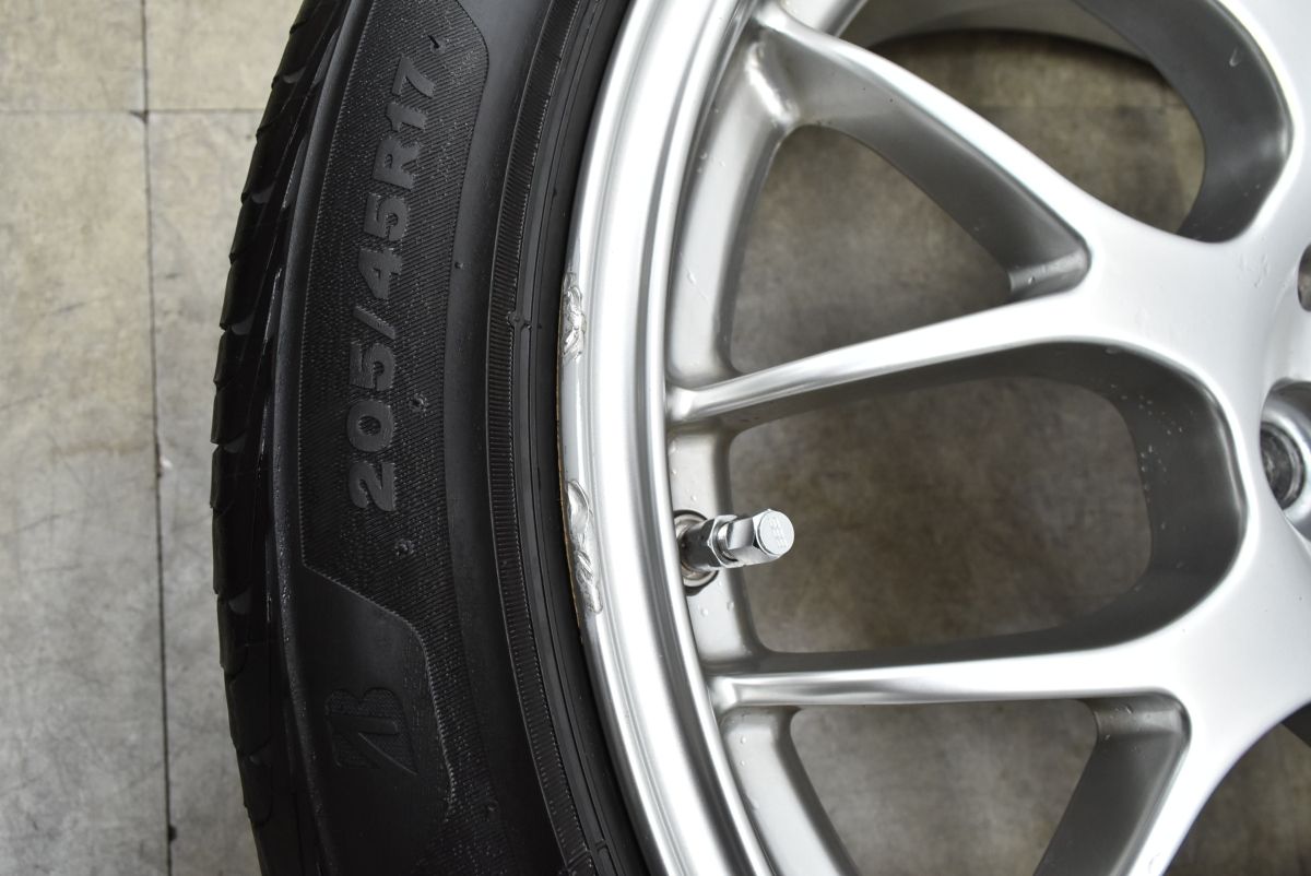 鍛造 人気ホイール】BBS RG-R RG793 17in 7J +45 PCD100 ブリヂストン 