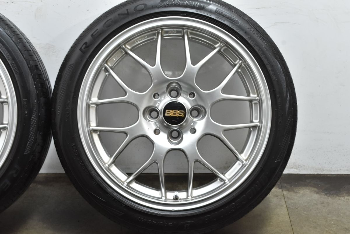 鍛造 人気ホイール】BBS RG-R RG793 17in 7J +45 PCD100 ブリヂストン 