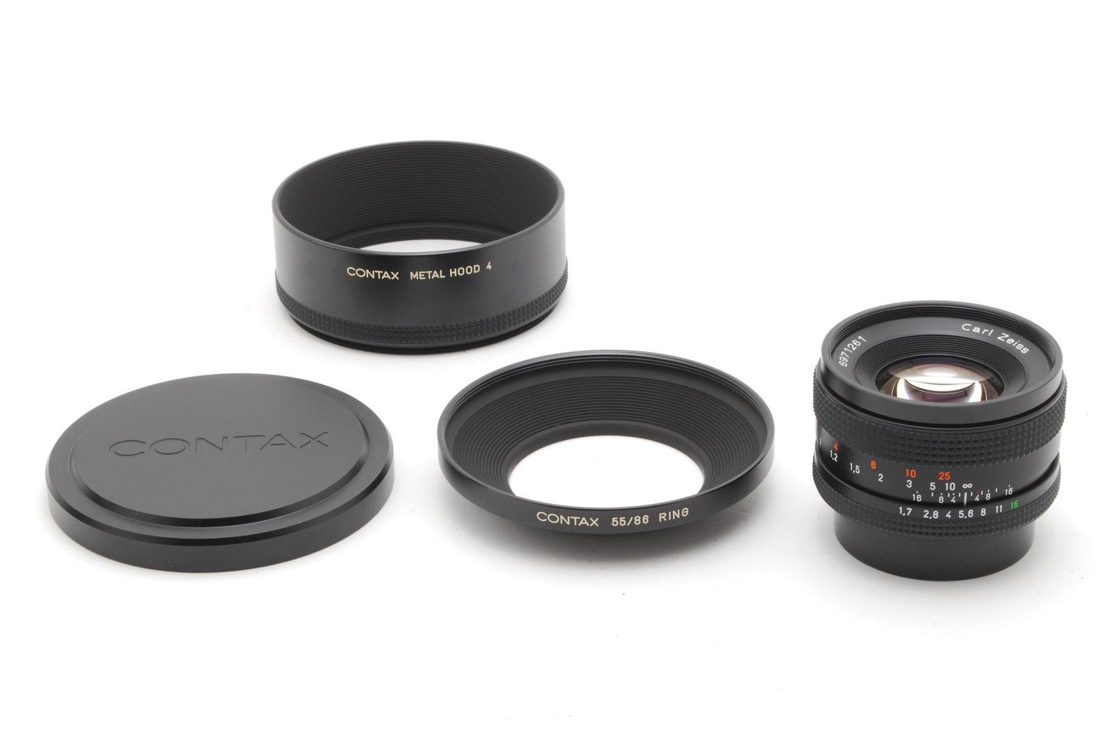 中古】CONTAX コンタックス Carl Zeiss Planar 50mm f/1.7 T* AEJ