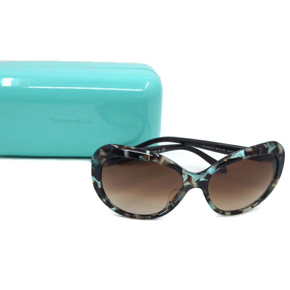 新品未使用Tiffany ティファニーサングラスTF4122-F 栄】ティファニー TF4122-F 8215/3B 56□16 サングラス ブラウン