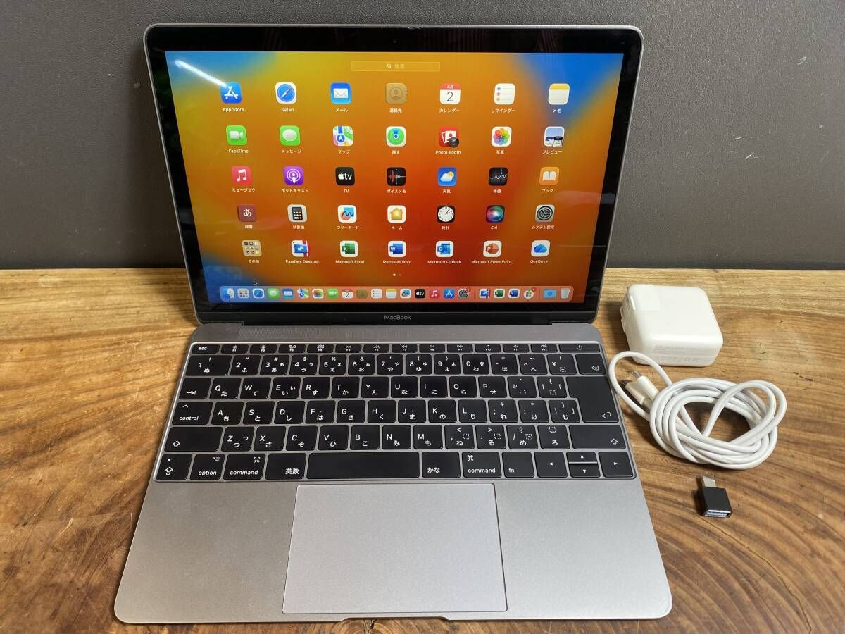 美品】MacBook 12インチ 2017 Core i5 16GB Win11 Office2024 - メルカリ