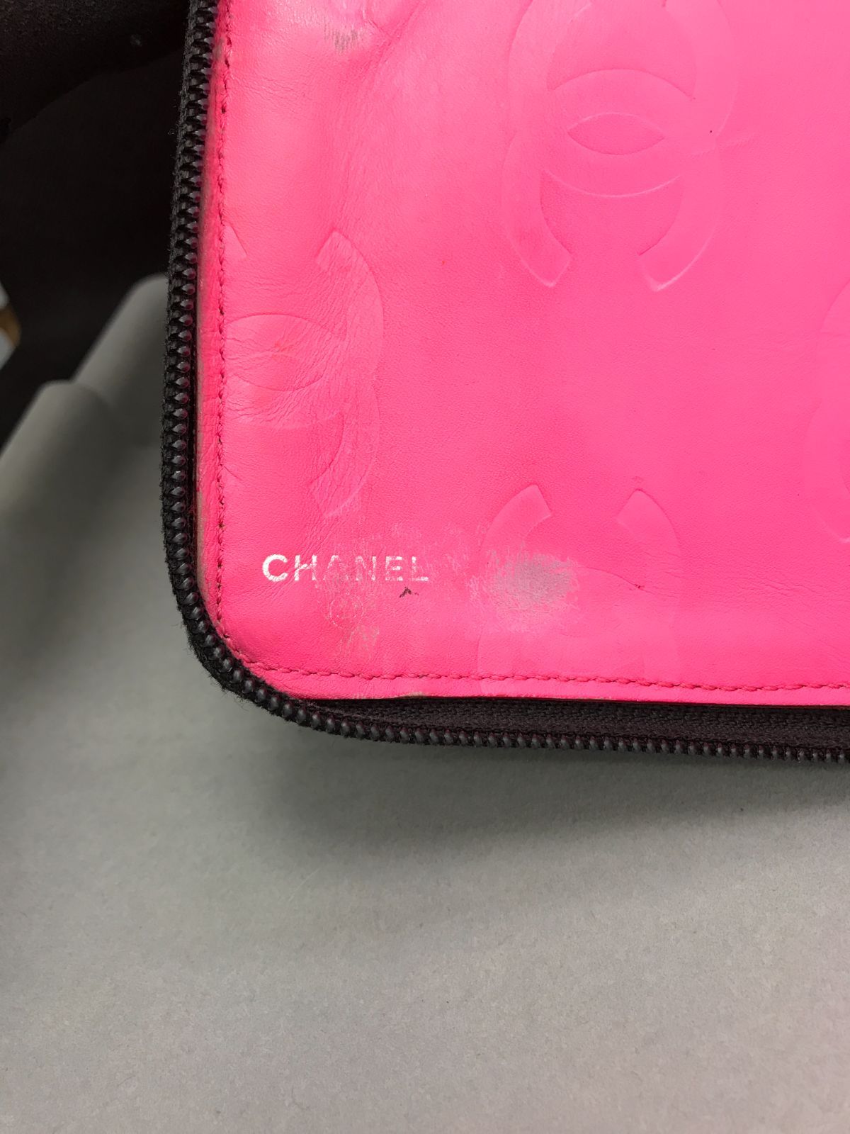 CHANEL シャネル 長財布 カンボンライン マトラッセ 4655 - メルカリ