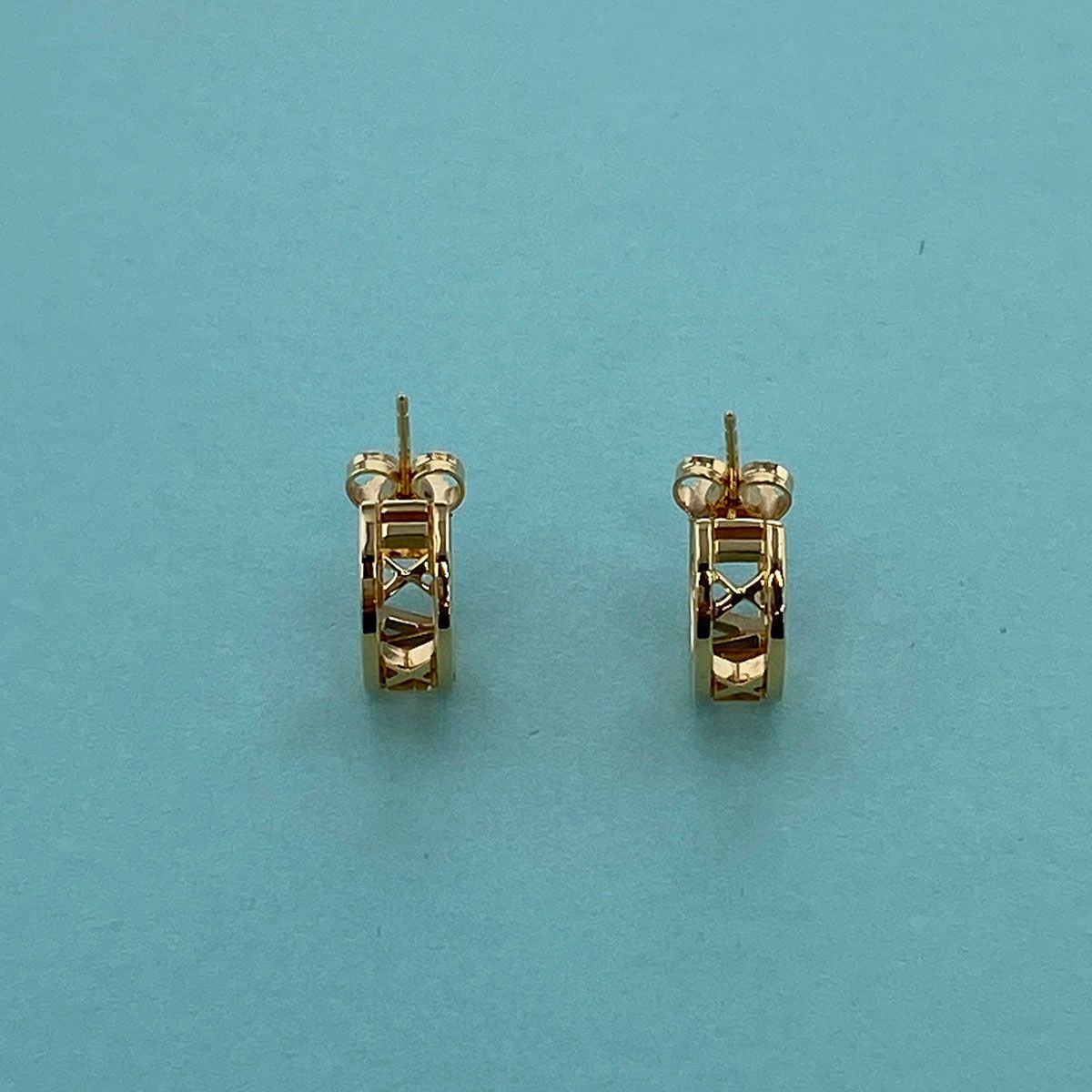 TIFFANY&Co. ティファニー アトラス ピアス 750PG ピアス レディース 