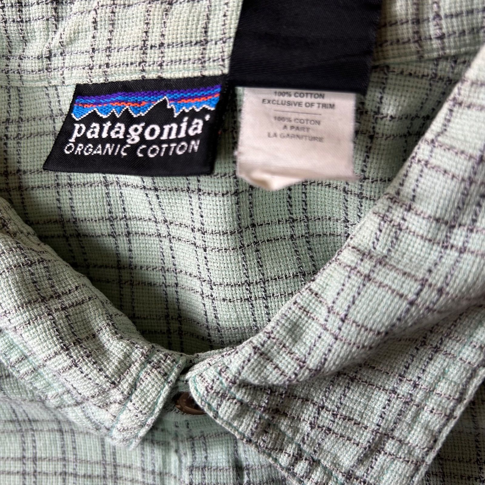 Patagonia 96年製 Leno Shirt レノシャツ M 90s Patagonia パタゴニア LENO SHIRT レノシャツ AC Mサイズ - メルカリ