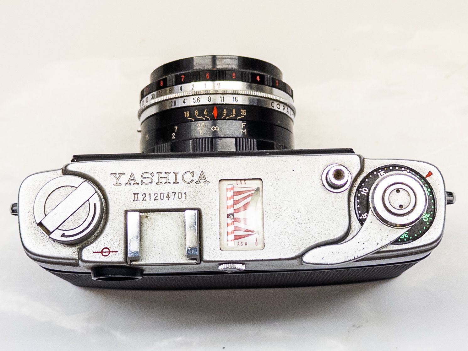 ヤシカ YASHICA 35 minister モトハコ 弁明ショ 例付 ジャンク-junk