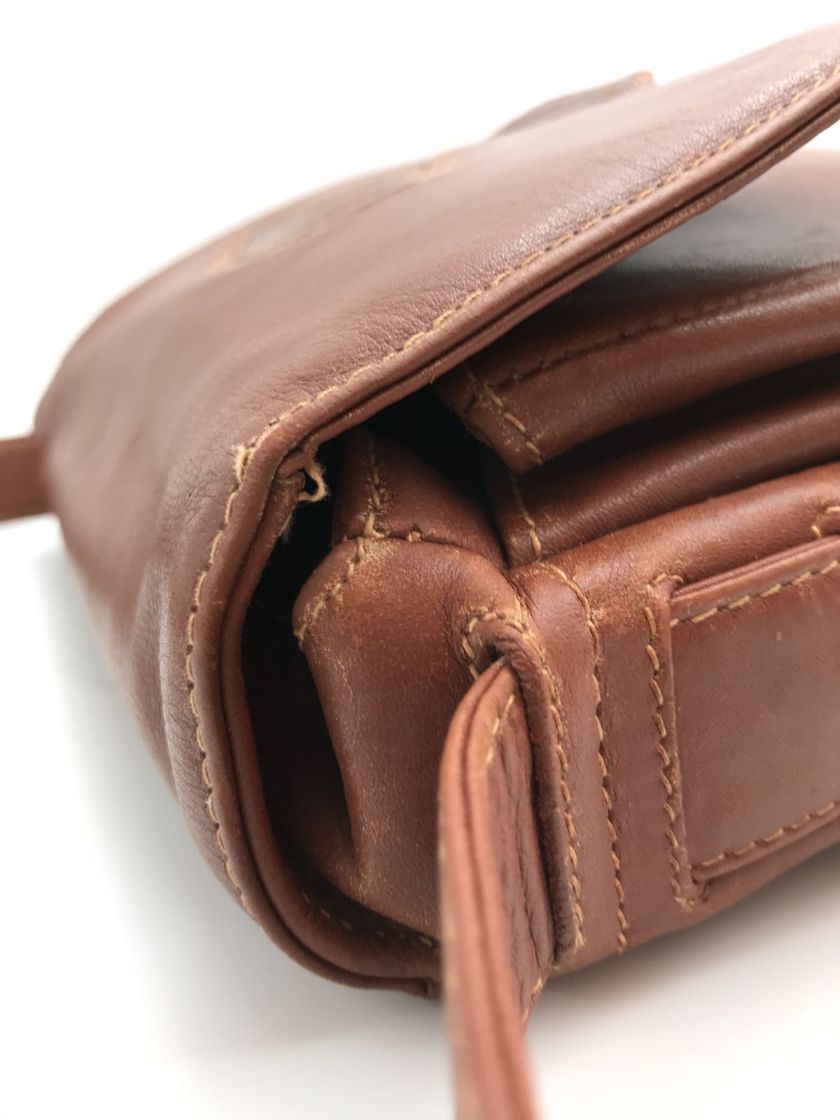 美品　希少　GUCCI オールドグッチ　ショルダーバッグ　レザー　ブラウン系 希少 GUCCI オールドグッチ ショルダーバッグ レザー×クロコダイル