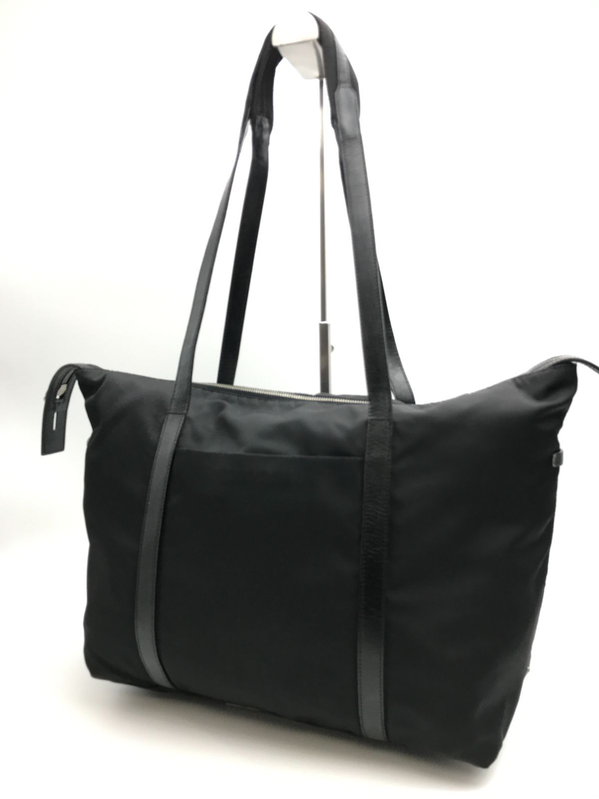 PRADA　プラダ　ミニボストンバッグ　ナイロン　三角ロゴ　3655