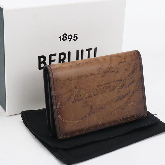 Berluti ベルルッティ インブイアフラップカードホルダー 名刺入れ