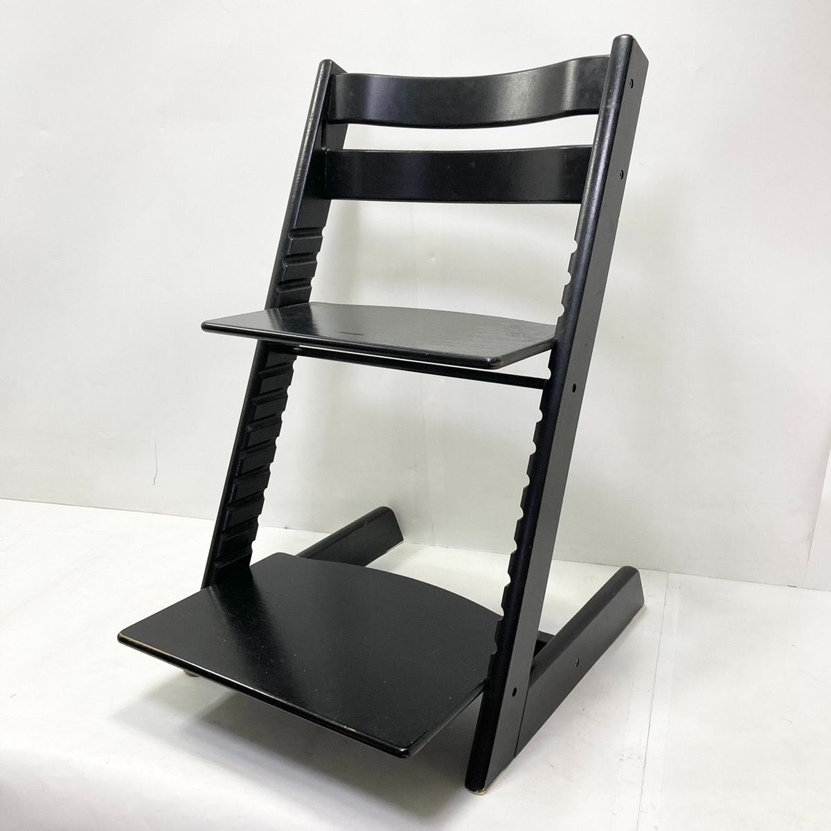 STOKKE TRIPP TRAPPストッケ トリップトラップ ブラック 黒 北欧家具 