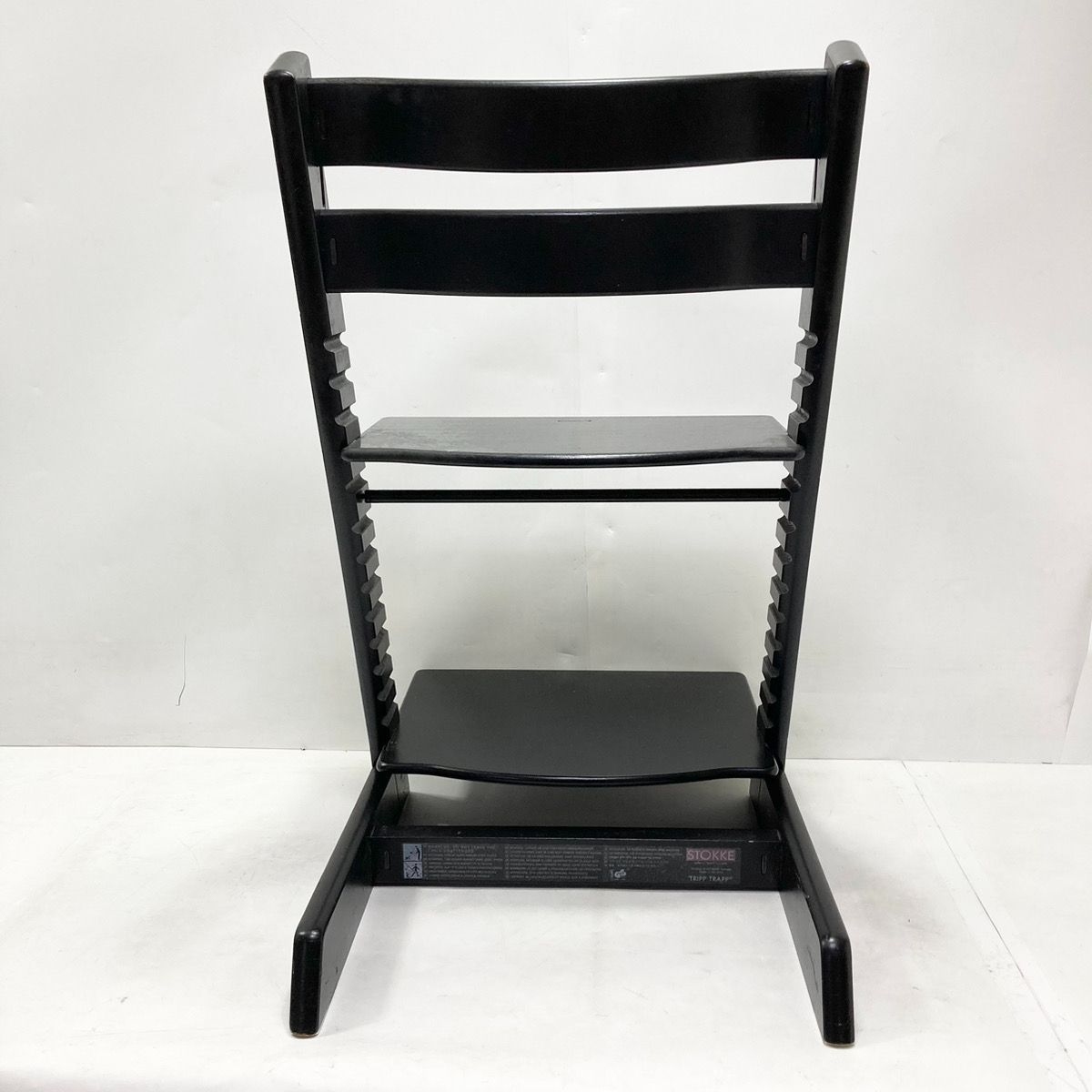 STOKKE ストッケ トリップトラップ TRIPP TRAP ベビーチェア 黒 【公式
