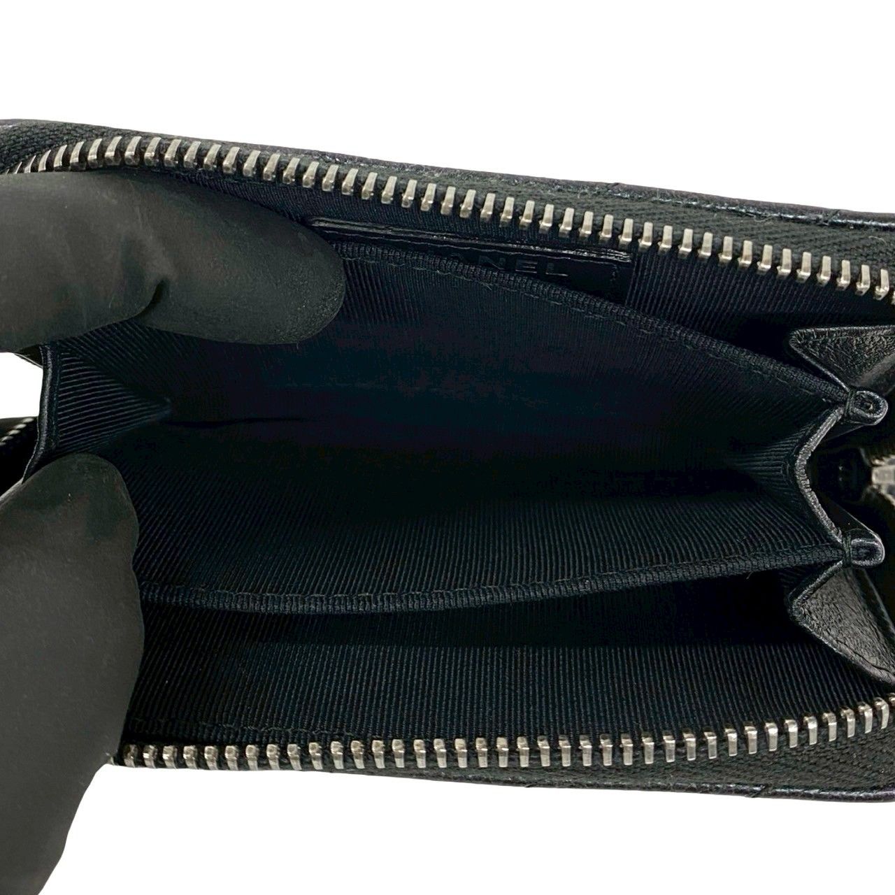 未使用保管品 シール有 24番台 CHANEL シャネル ココマーク シュブロン 