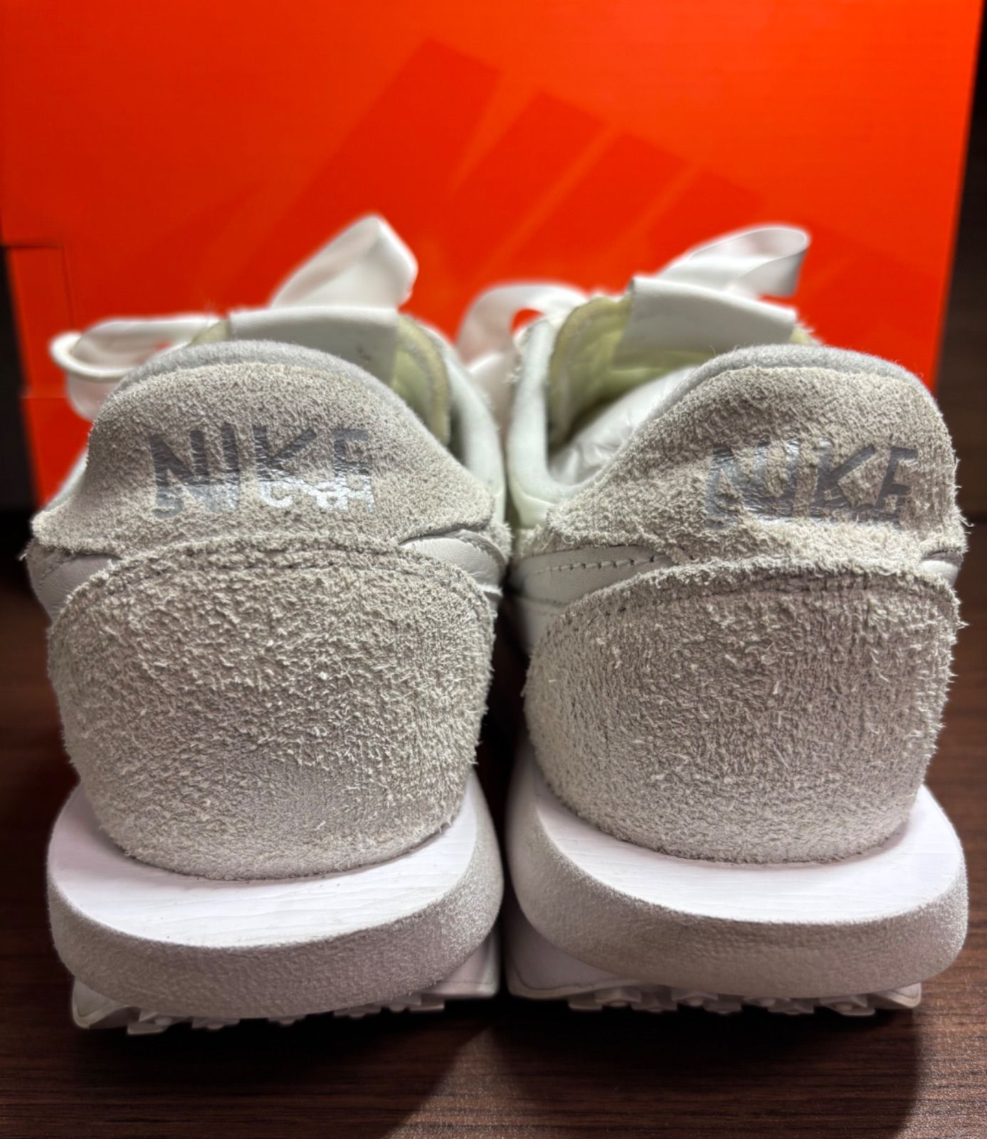 サカイ × ナイキ LDV ワッフル トリプルホワイト 中古品 size24.0 