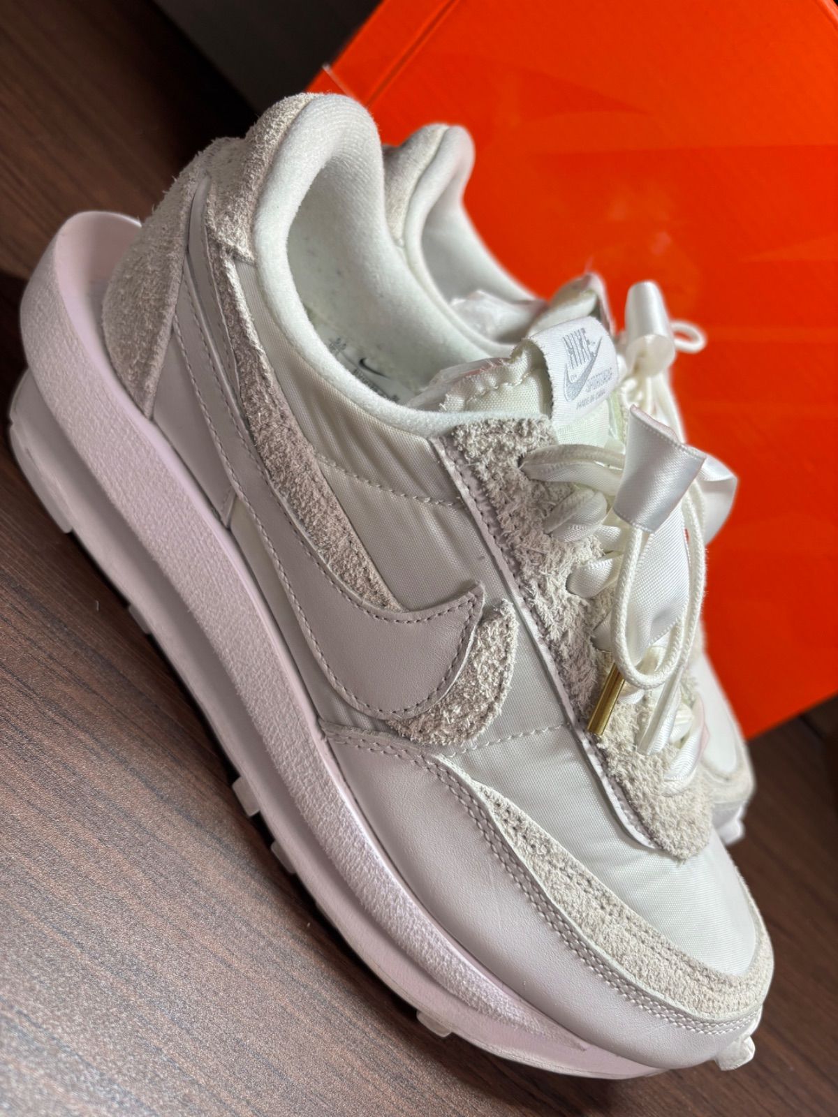 サカイ × ナイキ LDV ワッフル トリプルホワイト 中古品 size24.0 