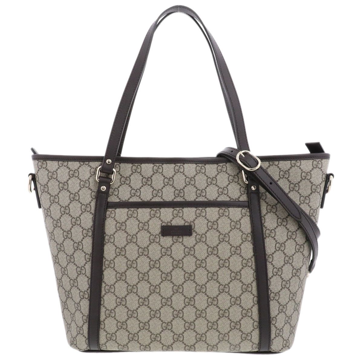 GUCCI GGキャンバス トートバッグ ショルダーバッグ ユニセックス