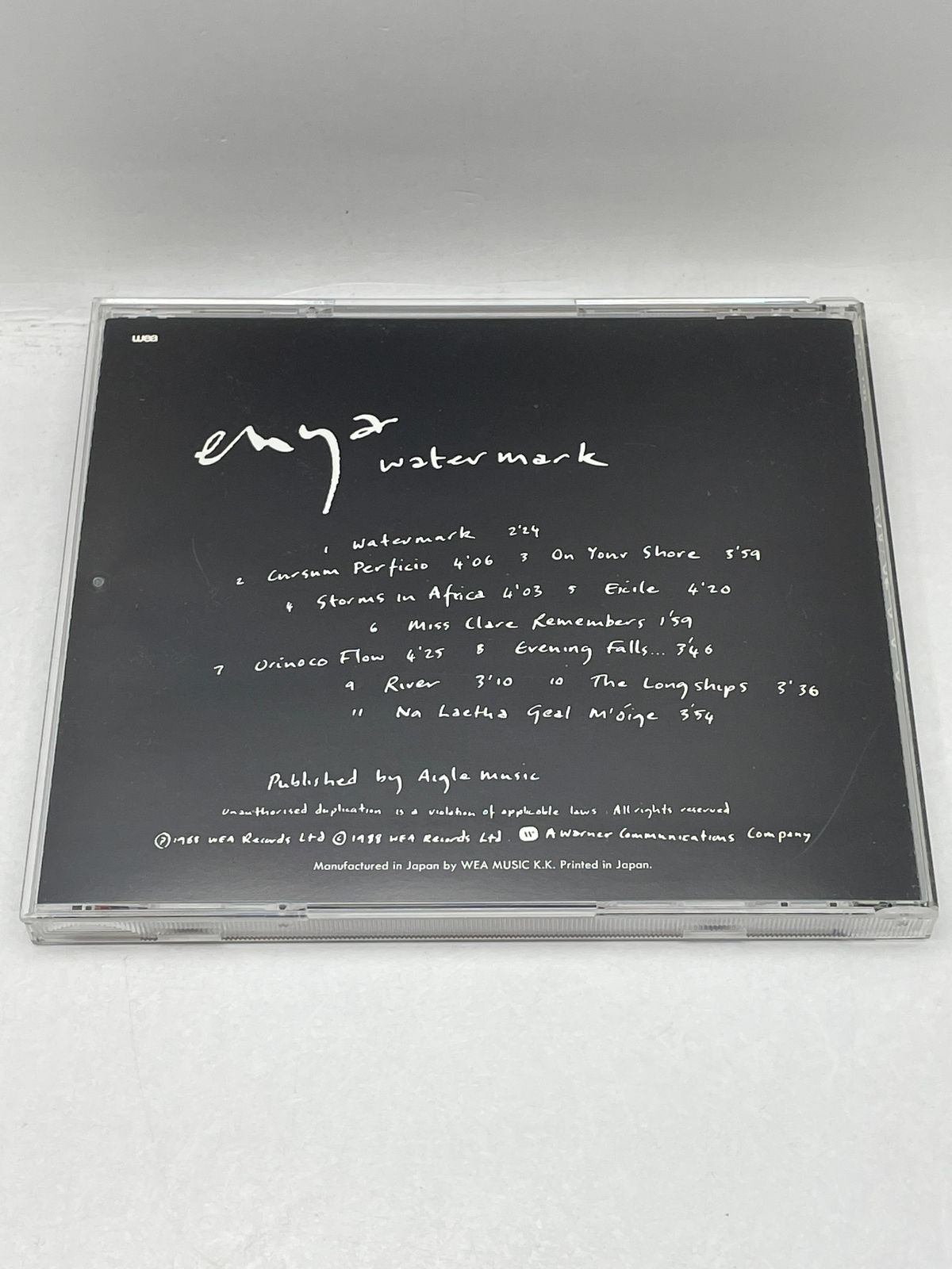 CD】 エンヤ ウォーターマーク Enya Watermark 2604CZto76 - メルカリ