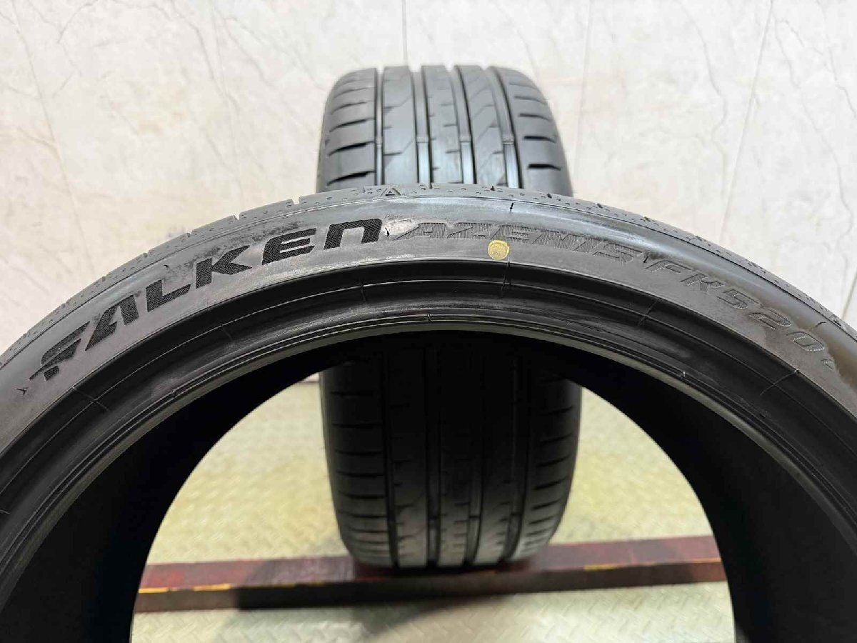 新車外し】FALKEN AZENIS FK520L 245/35ZR19 19インチ 夏タイヤ 2本 24 