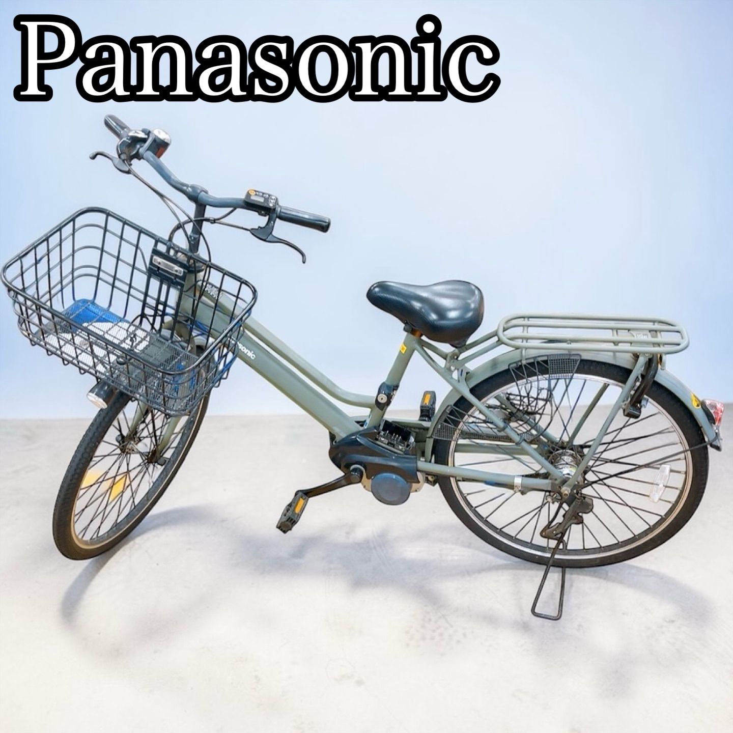 H-1256 Panasonic ティモ・S BE-ELST635G2 マットオリーブ 電動 