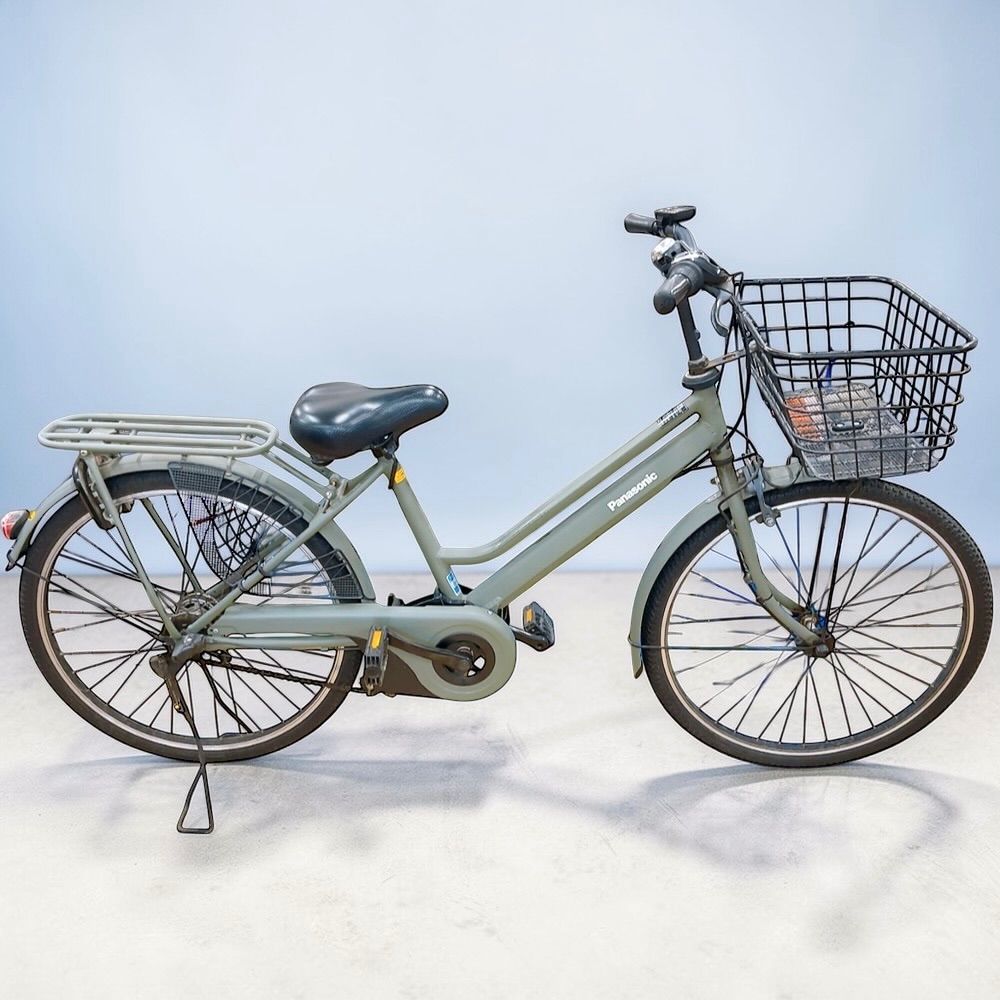 H-1256 Panasonic ティモ・S BE-ELST635G2 マットオリーブ 電動 