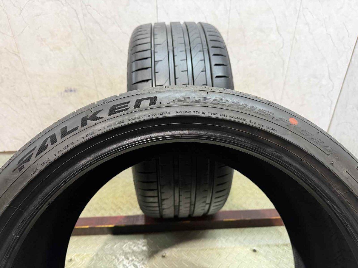 走行短め】FALKEN AZENIS FK520L 265/35ZR19 19インチ 夏タイヤ 2本 24 