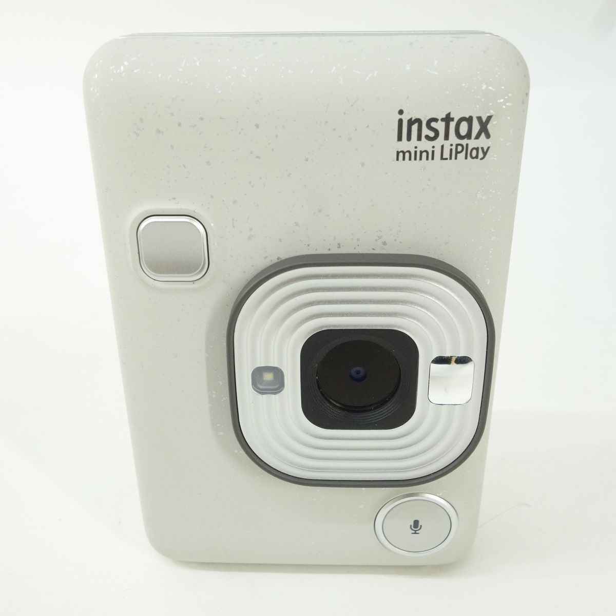 FUJIFILM 富士フィルム instax mini LiPlay チェキ ストーンホワイト 