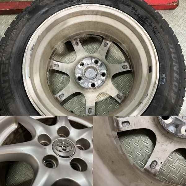 DUNLOP WM02 215/60R17】スタッドレス【TOYOTA 50系エスティマ 純正 
