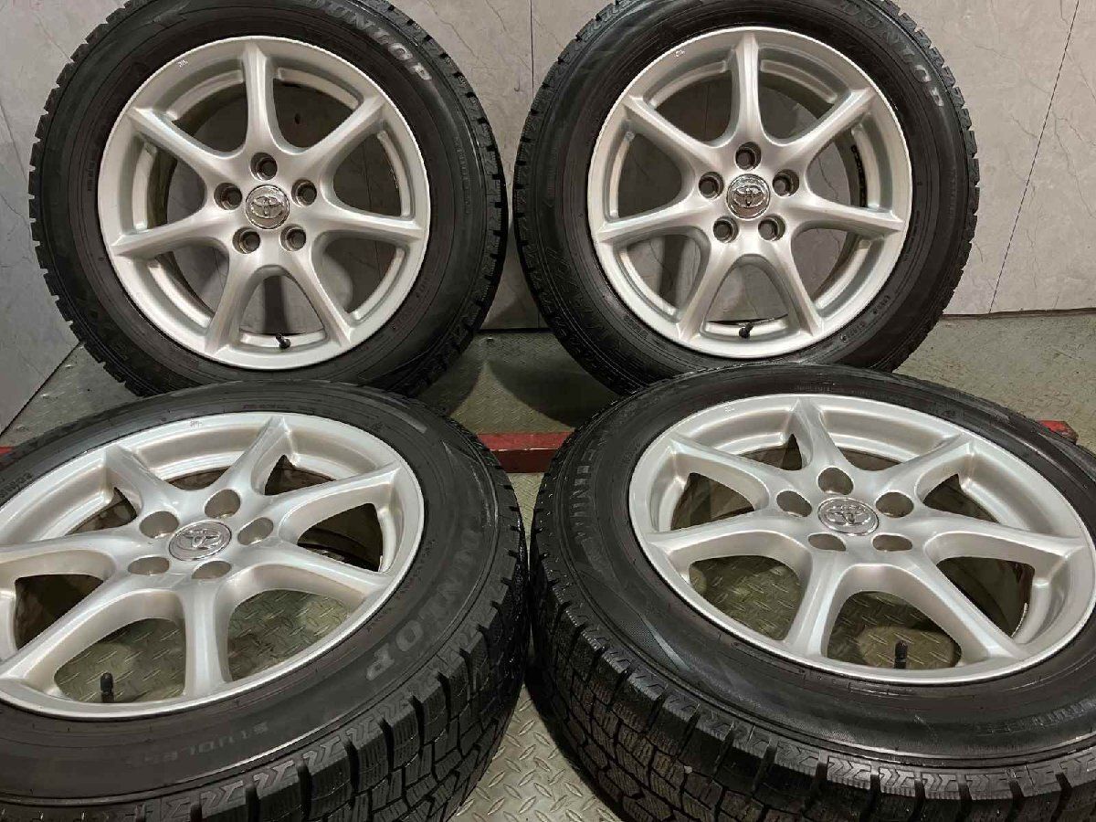 DUNLOP WM02 215/60R17】スタッドレス【TOYOTA 50系エスティマ 純正 