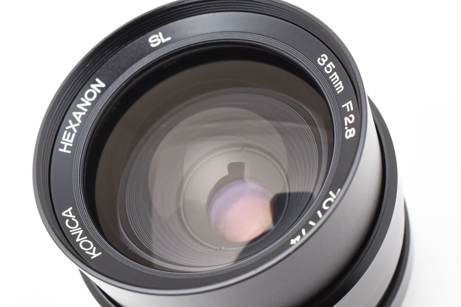 希少品【超美品】KONICA コニカ Hexanon SL 35mm f/2.8 Wide Angle MF