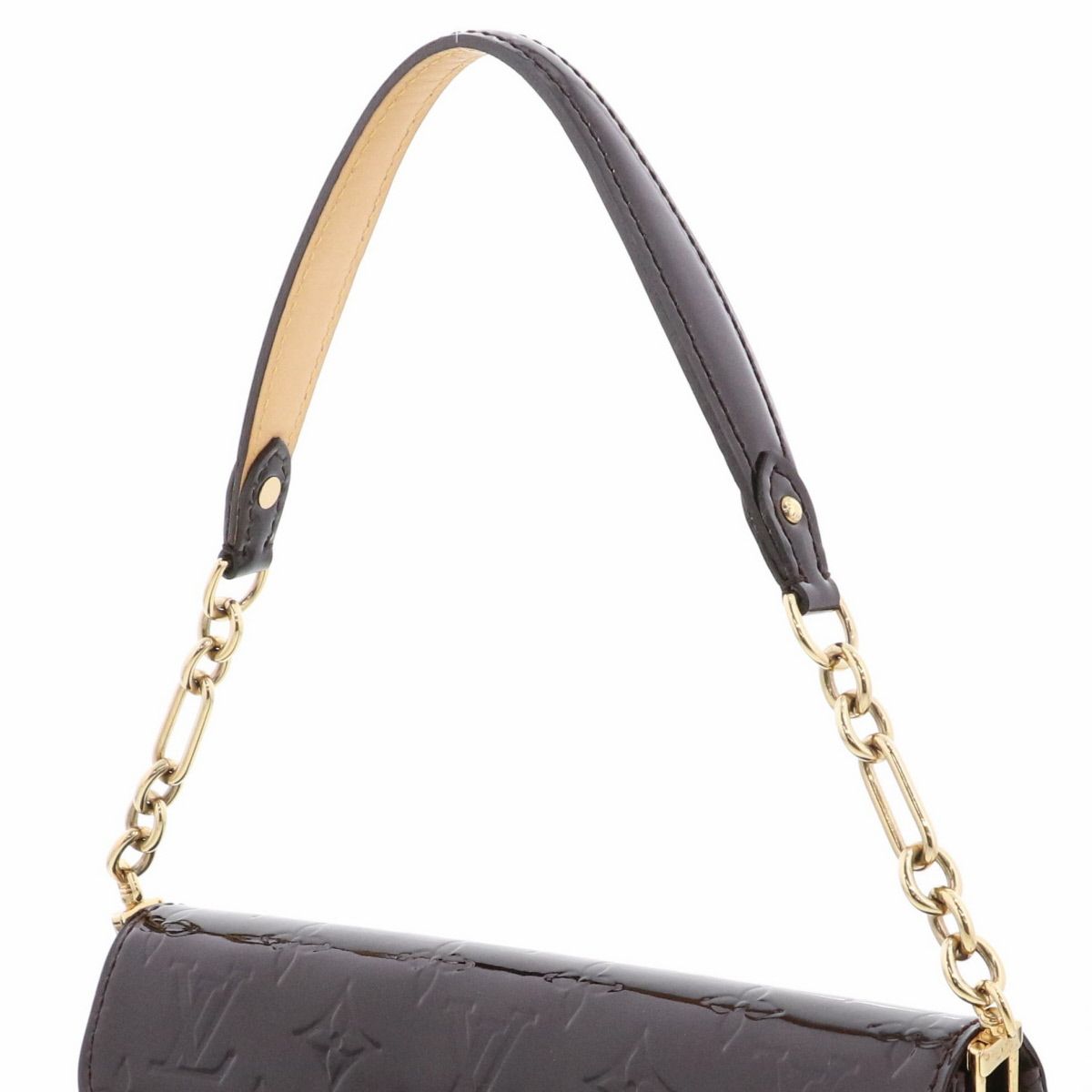 LOUIS VUITTON ルイ・ヴィトン サンセット ブルーバード クラッチバッグ ショルダーバッグ M93542 モノグラムヴェルニ ヴェルニ パープル アマラント ゴールド金具  レディース【中古】 ルイヴィトンサンセット ブルーバード クラッチバッグ 14125