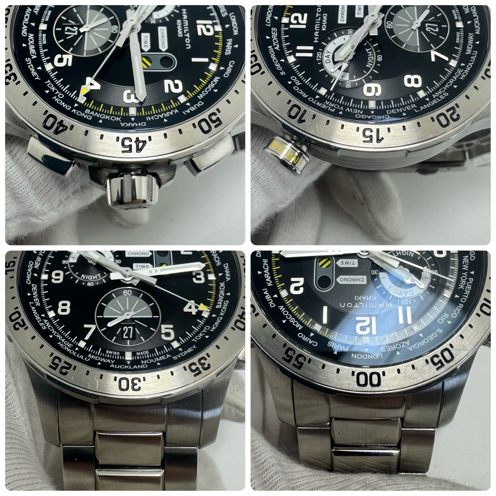 美品・希少】腕時計 メンズ ハミルトン HAMILTON カーキアビエーション 