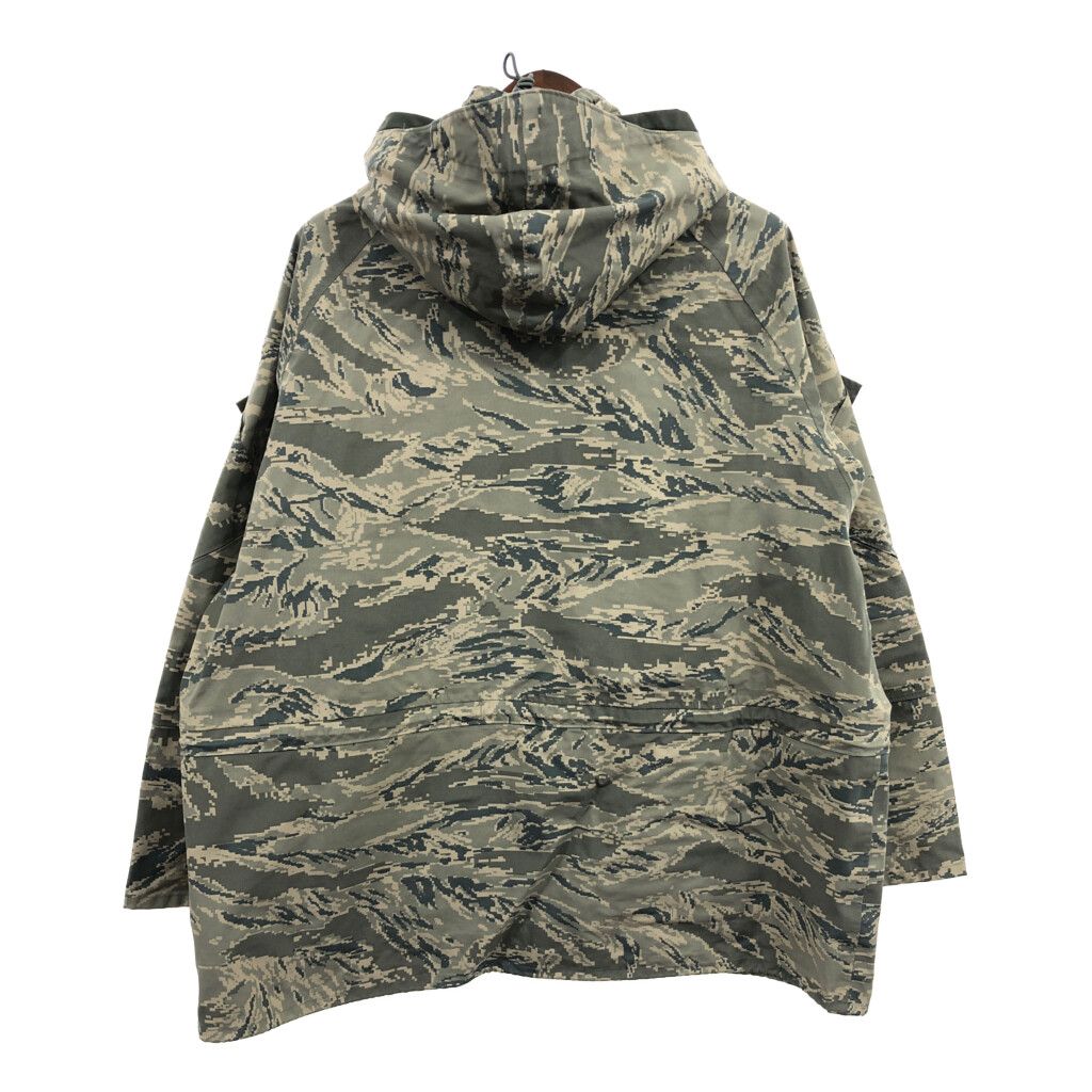 USA製 PROPPER プロパー GORE-TEX ゴアテックスパーカージャケット 防水 ミリタリー 戦闘服 ABUカモ (メンズ XL-REGULAR) 中古 古着 Q2100 USA製 PROPPER プロパー GORE-TEX ゴアテックスパーカージャケット