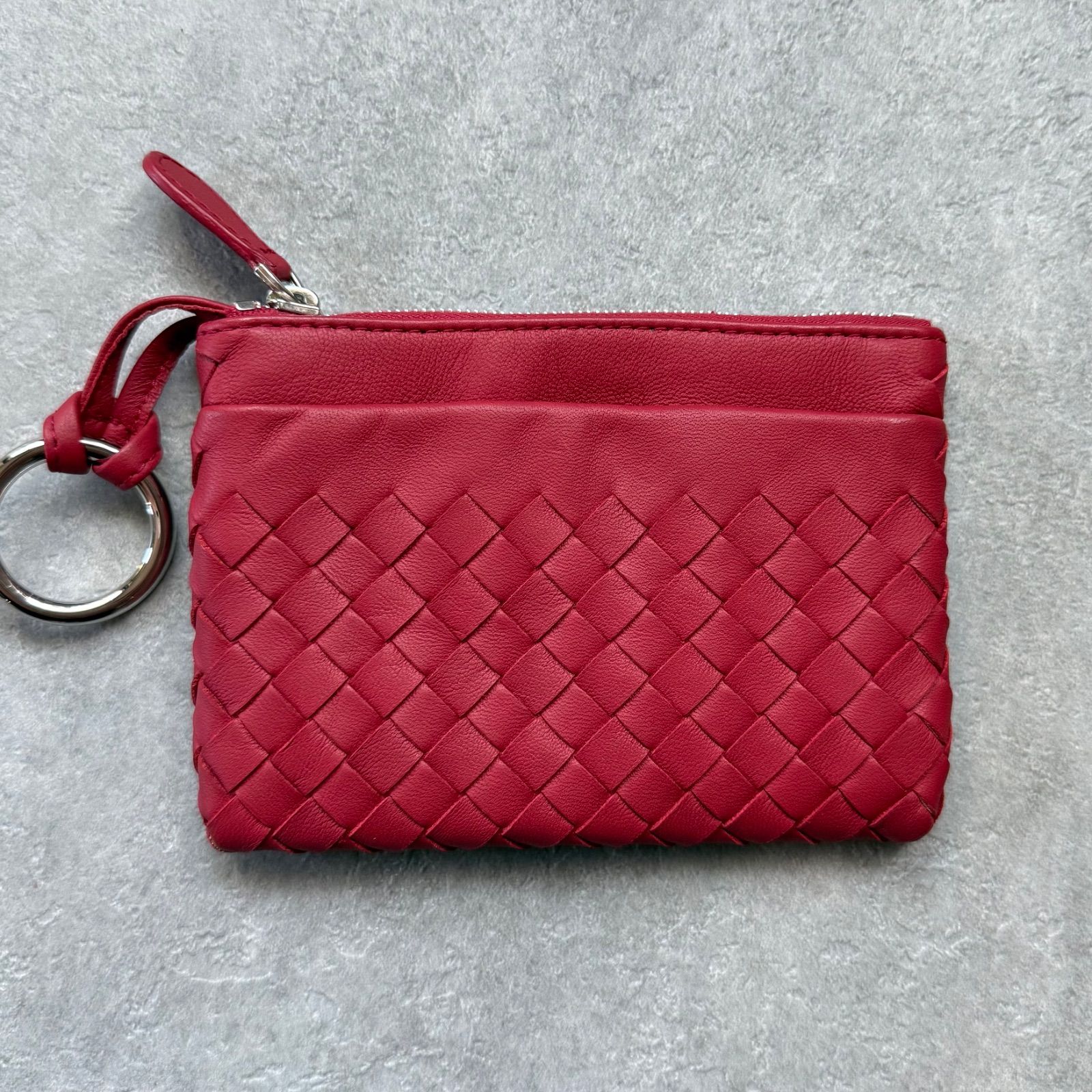 極美品 BOTTEGA VENETA ボッテガヴェネタ イントレチャート コイン 