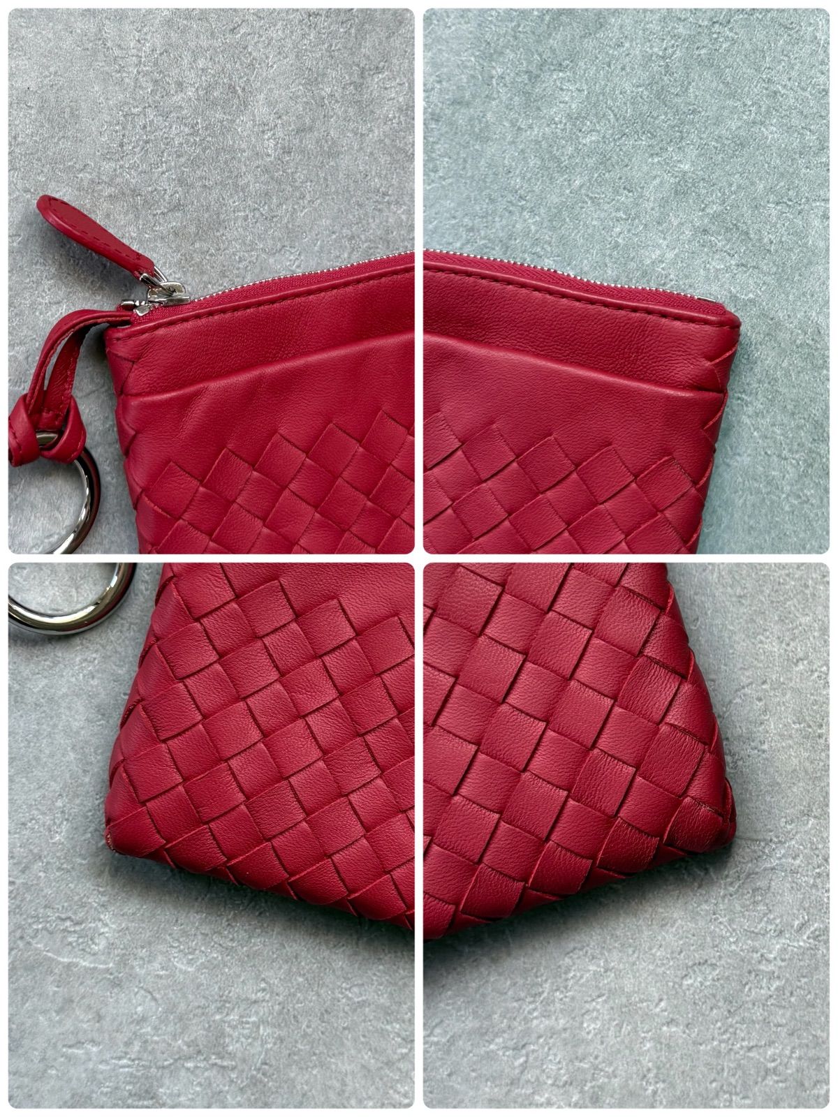 極美品 BOTTEGA VENETA ボッテガヴェネタ イントレチャート コイン
