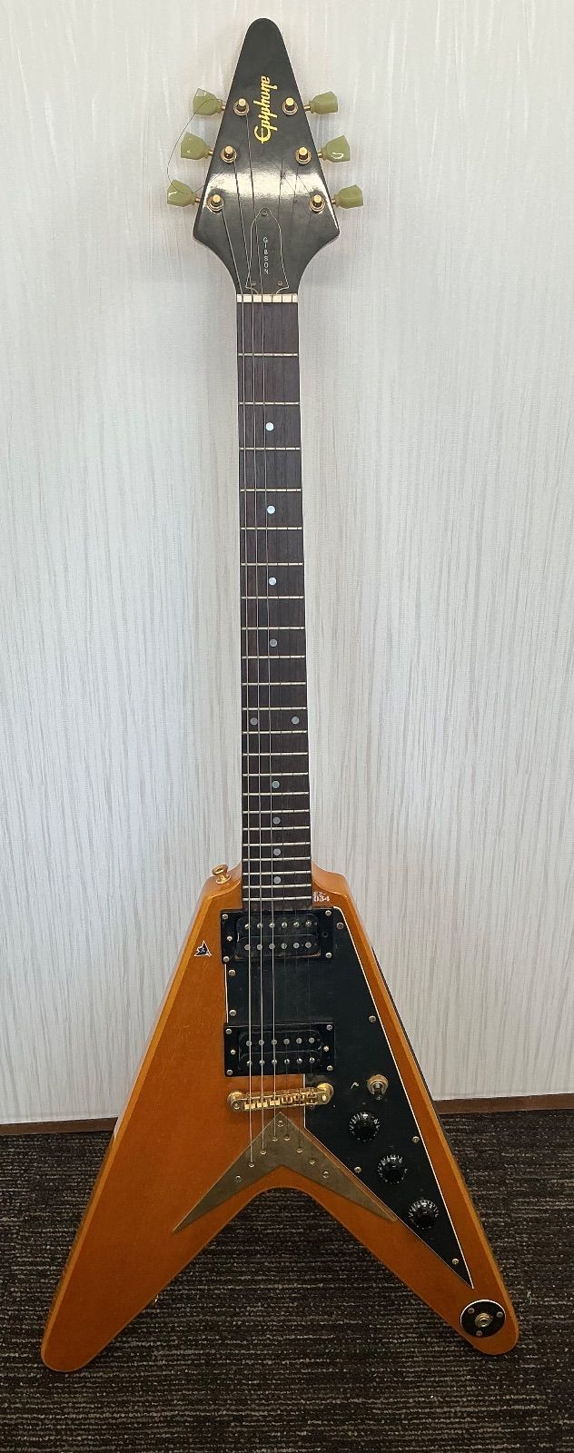 Epiphone Flying V korina フライング V Gibson ジャンク - メルカリ